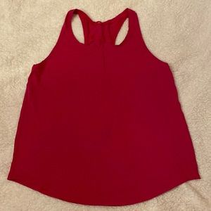 Pink Lululemon tank top